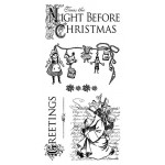 Twas the Night Before Christmas - Cling Stamp 1